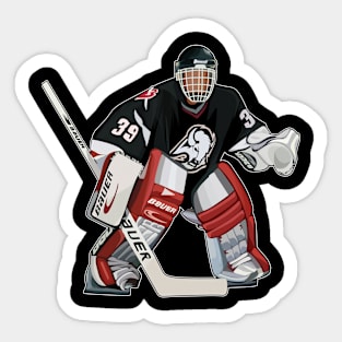 Dominik Hasek Skates Ready Sticker